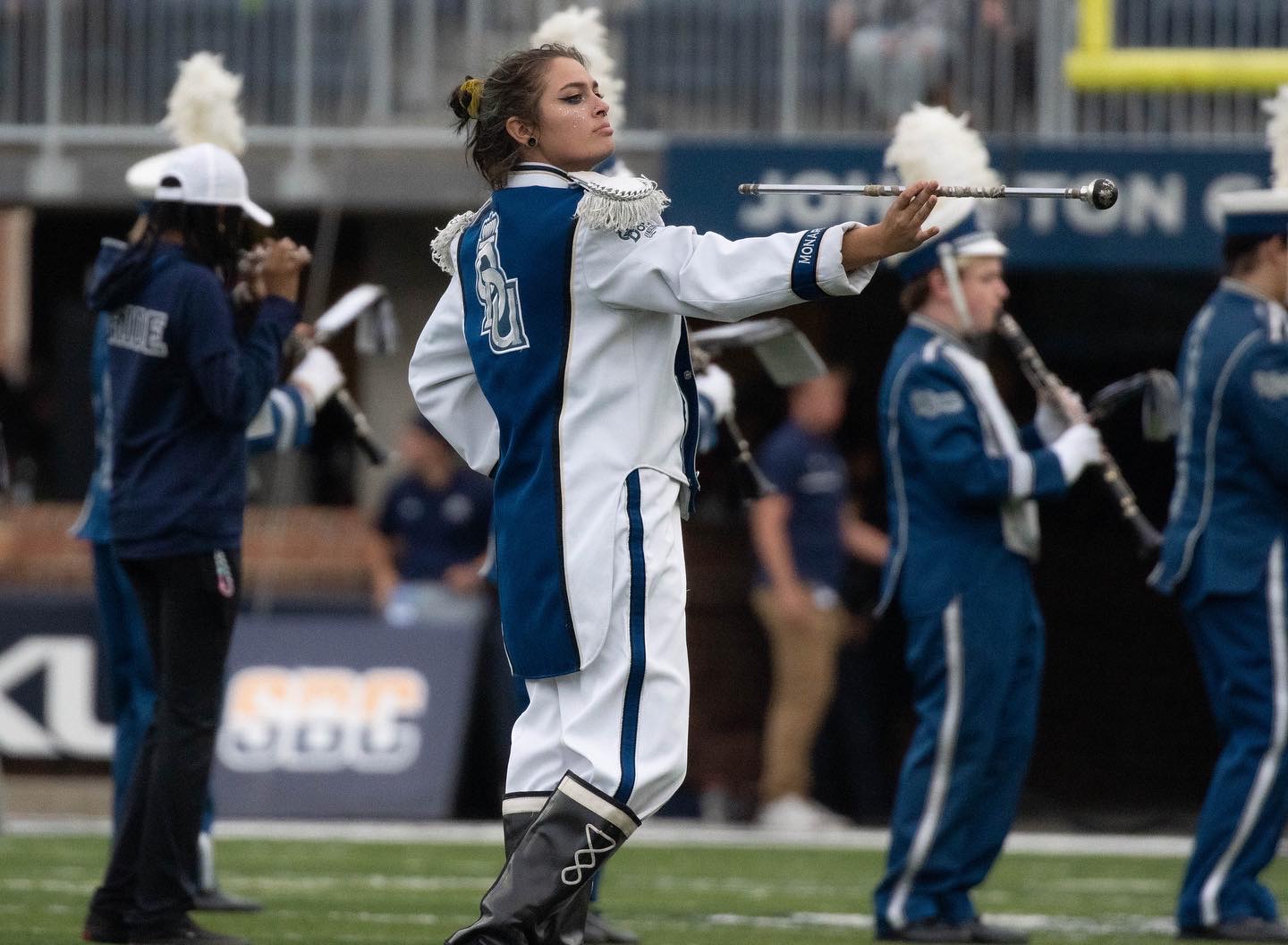 ODU Monarchs football action