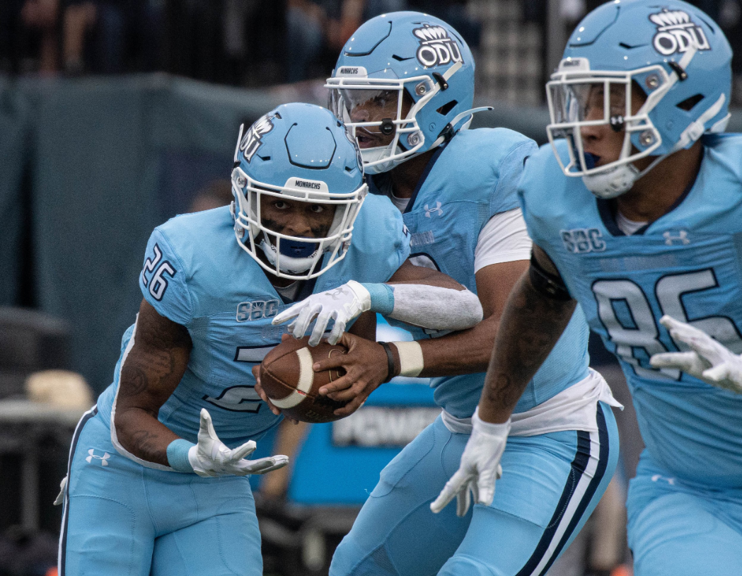 ODU Monarchs football action